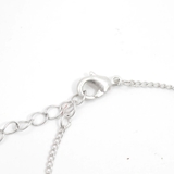 メタル＆アクリルフープネックレスマットカラーアンティーク調 | monamona | 詳細画像5 