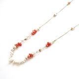 さざれ石ロングチェーンネックレス | monamona | 詳細画像7 