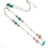 トルコ ビーズ ロングネックレス | monamona | 詳細画像2 