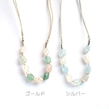 ネックレス さざれ石 カラーコンビ | monamona | 詳細画像2 