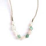 ゴールド | ネックレス さざれ石 カラーコンビ | monamona