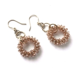 ビーズフープ下がりピアス | monamona | 詳細画像10 