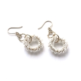 ビーズフープ下がりピアス | monamona | 詳細画像5 