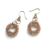 ビーズフープ下がりピアス | monamona | 詳細画像9 