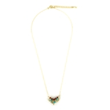 ターコイズ＆カットストーン華奢ネック | monamona | 詳細画像7 