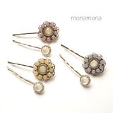 フラワーストーンピン | monamona | 詳細画像1