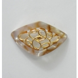 ブラウン | ヘアフック（ヘアゴム付き） | monamona