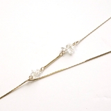 Y字ネックレス ゴールドチェーン トルコクリスタル | monamona | 詳細画像10 