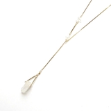 Y字ネックレス ゴールドチェーン トルコクリスタル | monamona | 詳細画像8 