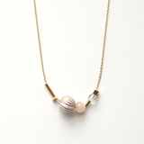 ゴールド | スリットボールネックレス | monamona