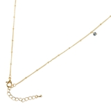 ガラスビーズキラキラ下がりネックレス | monamona | 詳細画像4 