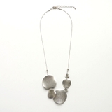 マットシルバー | 丸6連アンティーク調ネックレス | monamona