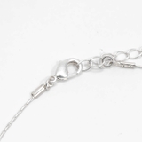 リーフモチーフネックレス パールストーンシンプル シルバーゴールド | monamona | 詳細画像6 