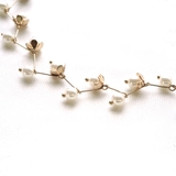 パールウェーブラインネックレス | monamona | 詳細画像9 