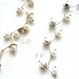 パールウェーブラインネックレス | monamona | 詳細画像2 