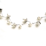 パールウェーブラインネックレス | monamona | 詳細画像5 