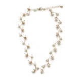 パールウェーブラインネックレス | monamona | 詳細画像6 