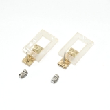 アセチ中抜きスクエアピアス大人アクセ | monamona | 詳細画像2 