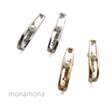 パールカフメタルピアス | monamona | 詳細画像1 