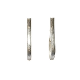 マットシルバー | スリムUラインピアス | monamona