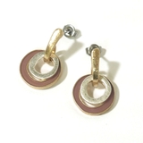 くすみカラー デザインフープピアス | monamona | 詳細画像3 