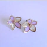 ピンク/アイボリー | ピアス | monamona