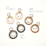 サークル下がりピアス | monamona | 詳細画像2 