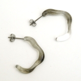 ピアス ハーフフープ クリア | monamona | 詳細画像8 