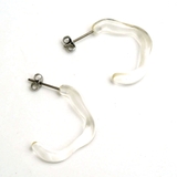 ピアス ハーフフープ クリア | monamona | 詳細画像5 