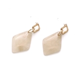 ダイヤモチーフさがりピアス | monamona | 詳細画像3 