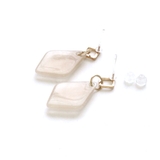 ダイヤモチーフさがりピアス | monamona | 詳細画像4 