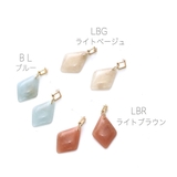 ダイヤモチーフさがりピアス | monamona | 詳細画像2 