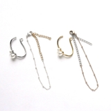 イヤカフ パールチェーン 片耳 | monamona | 詳細画像3 