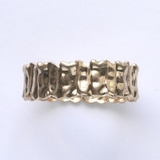 マットゴールド | メタルブレス幅広フリータイプ | monamona