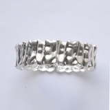 マットシルバー | メタルブレス幅広フリータイプ | monamona