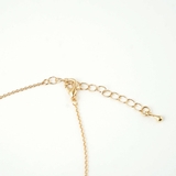 プレートパーツネックレス ラタン 下がり シルバー ゴールド | monamona | 詳細画像7 