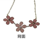 エポキシ花コンビネックレス | monamona | 詳細画像5