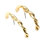 ねじりデザインイヤカフ風ピアス | monamona | 詳細画像9 