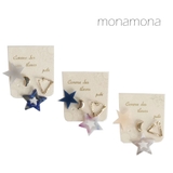 ムーン＆スター4Pセットピアス ゴールド星 | monamona | 詳細画像1 