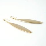 リーフモチーフロングピアスフック掛けシンプル揺れる | monamona | 詳細画像11 