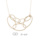 ゴールド | マルチ楕円ネックレス | monamona