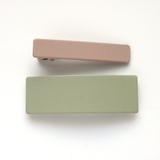 グリーン | パステルカラー２Pピンクリップセット | monamona