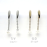 ピアス淡水パール下がりデザイン | monamona | 詳細画像3 