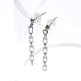 スリムさがりチェーンピアス | monamona | 詳細画像5 