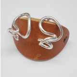 マットシルバー | ピアス チタンピアス 変形フープピアス | monamona