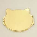  ネコモチーフコンパクトミラー 手鏡 両面 コスメ 化粧直し キャット | monamona | 詳細画像4 