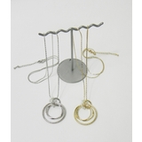 トリプルリングパールネックレス | monamona | 詳細画像1 