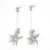 スターフィッシュスイングピアス マリンモチーフゴールド華奢揺れる | monamona | 詳細画像4 