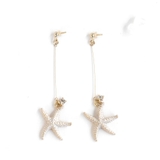 スターフィッシュスイングピアス マリンモチーフゴールド華奢揺れる | monamona | 詳細画像6 