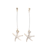 ゴールド | スターフィッシュスイングピアス マリンモチーフゴールド華奢揺れる | monamona